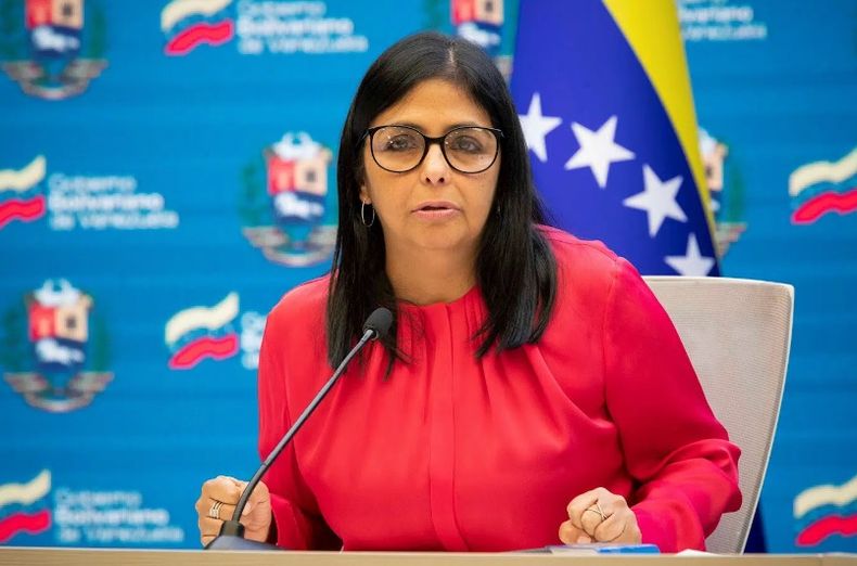 La ministra de Petróleo de Venezuela.