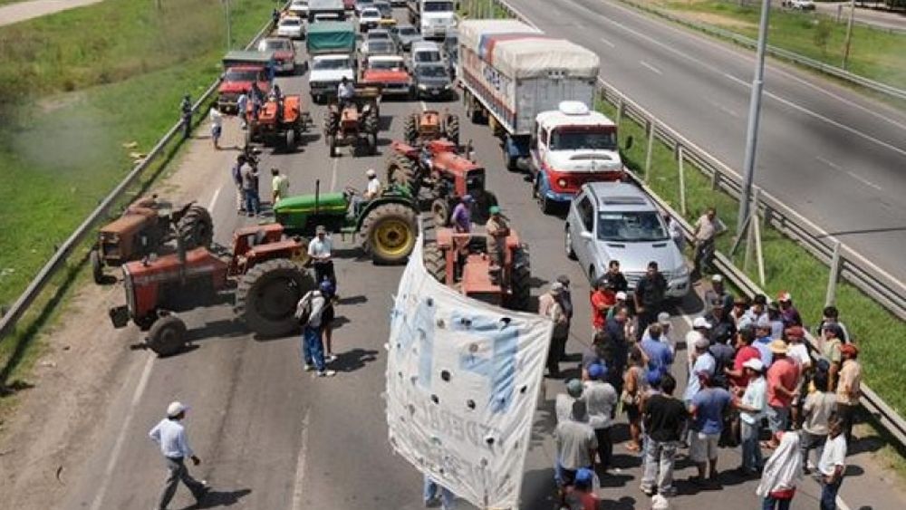 El campo retoma las medidas de fuerza por la falta de respuestas oficiales