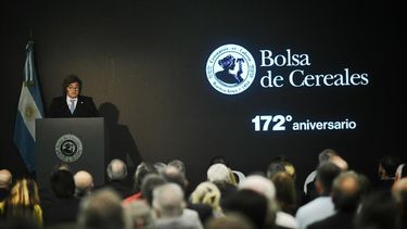 El mensaje del Presidente en la Bolsa de Cereales.