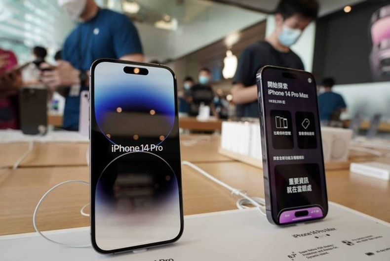 La penetración de mercado de Apple en China.