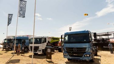 Mercedez-Benz Camiones y Buses anunció novedades en Expoagro