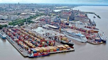 Aumentó un 1,5% el nivel de cargas que recibió el Puerto de Buenos Aires