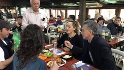 El Presidente inició la campaña en Cañuelas