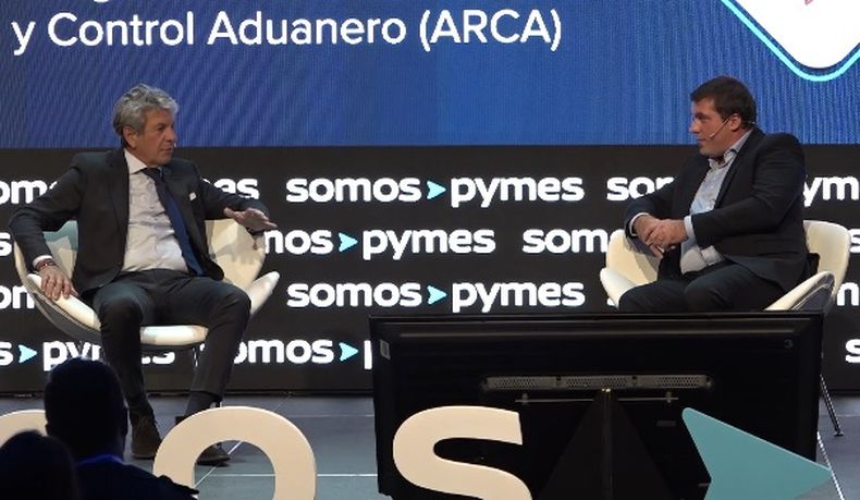 La charla entre Juan Pazo y Christian Dátola.
