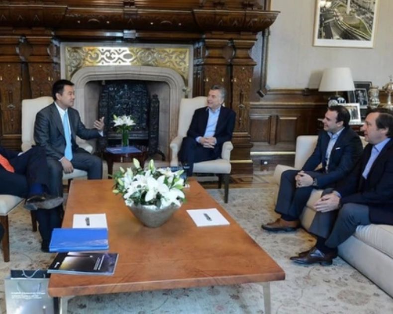 Macri se reunió con el CEO de Huawei Argentina