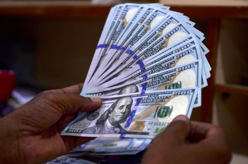 El dólar blue sube $135 en lo que va de 2024.