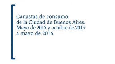 La canasta básica porteña se elevó 5,6% en mayo