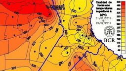 En 2016, la soja estuvo pasada por agua y calor atroz en la zona núcleo