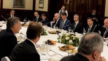 Macri abrió la gira internacional con empresarios rusos