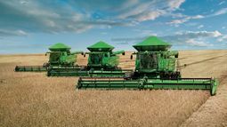 Los números de la firma líder en maquinaria agrícola.