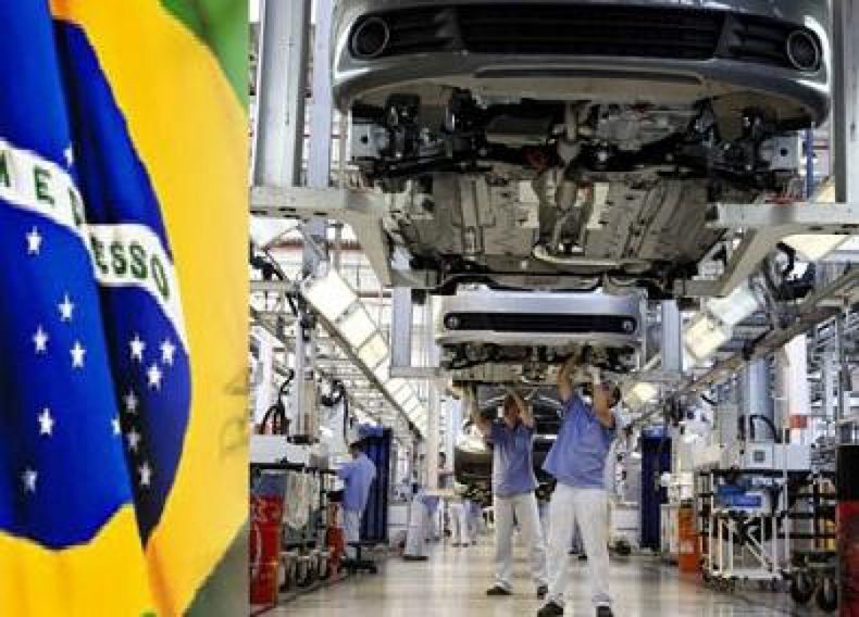 El sector manufacturero de Brasil muestra señales de una economía que retrocede
