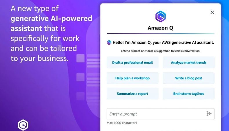 Q cuenta con la experiencia de Amazon en integración de tecnologías avanzadas para diversos aspectos de sus servicios.