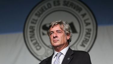 Nicolás Pino, presidente de la Sociedad Rural Argentina.&nbsp;