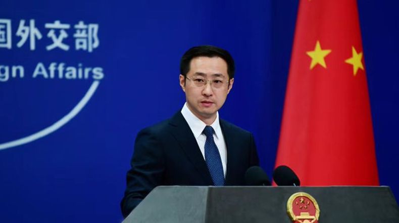 Las declaraciones del portavoz del Ministerio de Exteriores, Lin Jian.