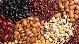 Las legumbres de Argentina en el centro de la escena.