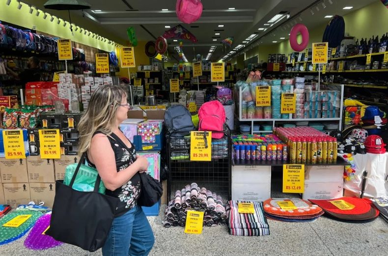 La tendencia de la inflación en Brasil.